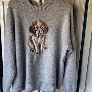 No Boundaries Gray Crew Neck Sweater